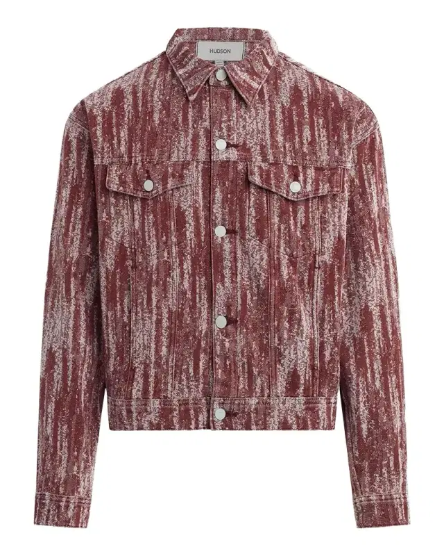 Hudson Cotton-Blend Trucker Jacket