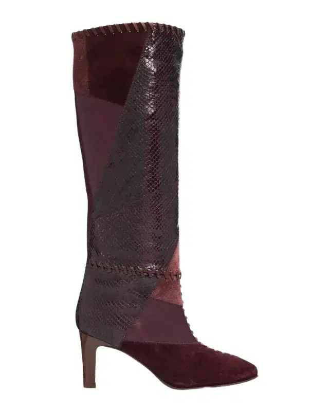 Zimmermann Alchemy 75MM Patchwork Leather Knee-High Boots