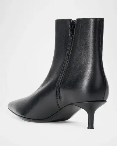 Staud 50mm Sebastian Leather Ankle Boots | Thumbnail 2 Staud 50mm Sebastian Leather Ankle Boots | Thumbnail 2