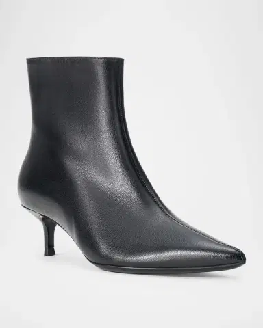 Staud 50mm Sebastian Leather Ankle Boots | Thumbnail 3 Staud 50mm Sebastian Leather Ankle Boots | Thumbnail 3