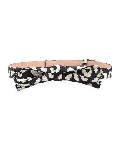 Carolina Herrera Leopard Jacquard Bow Belt | Thumbnail 3
