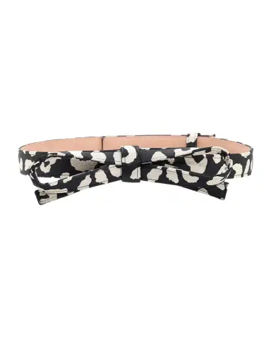 Carolina Herrera Leopard Jacquard Bow Belt | Thumbnail 1