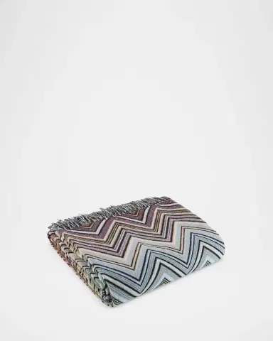 Missoni Home Perseo Zigzag Wool/Cashmere Throw, 51" x 75" | Thumbnail 2
