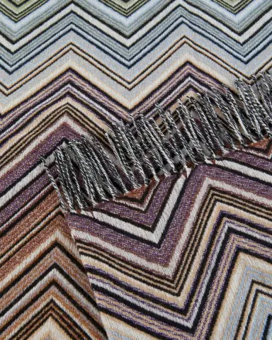Missoni Home Perseo Zigzag Wool/Cashmere Throw, 51" x 75" | Thumbnail 3