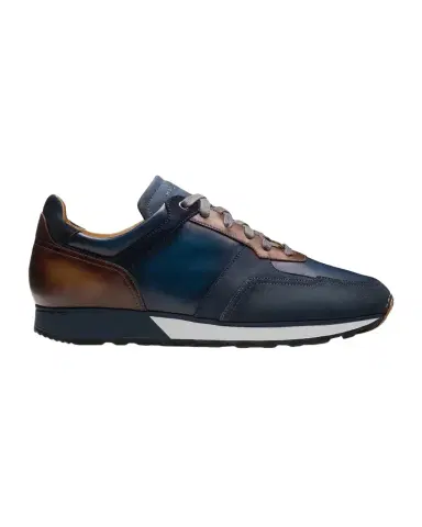 Magnanni Men's Arco Leather Runner Sneakers | Thumbnail 1 Magnanni Men's Arco Leather Runner Sneakers | Thumbnail 1