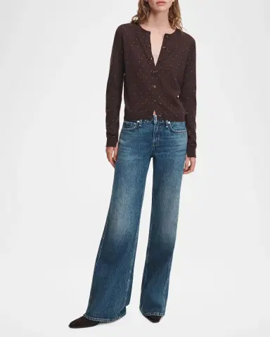 rag & bone Archie Jewel Cashmere-Blend Cardigan | Thumbnail 2