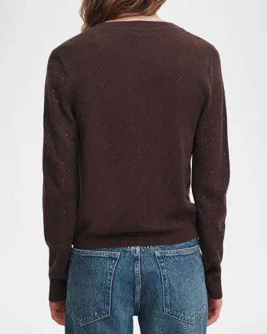 rag & bone Archie Jewel Cashmere-Blend Cardigan | Thumbnail 3