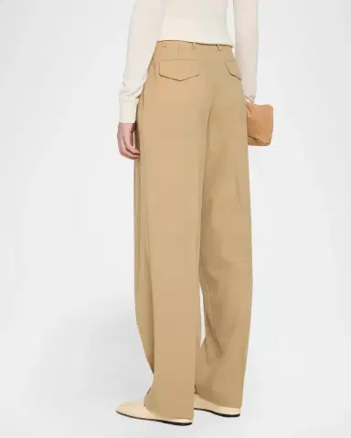 AMI PARIS Zuit Wool Two-Pleat Trousers | Thumbnail 3 AMI PARIS Zuit Wool Two-Pleat Trousers | Thumbnail 3