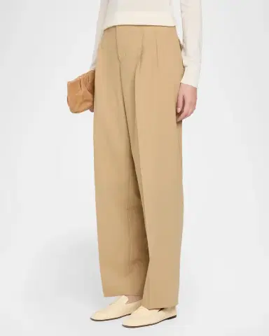 AMI PARIS Zuit Wool Two-Pleat Trousers | Thumbnail 4 AMI PARIS Zuit Wool Two-Pleat Trousers | Thumbnail 4