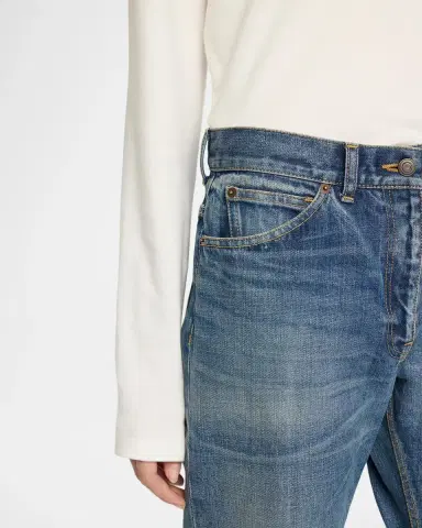 The Row Dinni Low-Rise Straight-Leg Jeans | Thumbnail 5 The Row Dinni Low-Rise Straight-Leg Jeans | Thumbnail 5