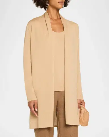 Neiman Marcus Superfine Cashmere Duster Cardigan | Thumbnail 4 Neiman Marcus Superfine Cashmere Duster Cardigan | Thumbnail 4