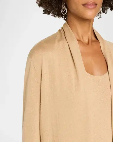 Neiman Marcus Superfine Cashmere Duster Cardigan | Thumbnail 5 Neiman Marcus Superfine Cashmere Duster Cardigan | Thumbnail 5