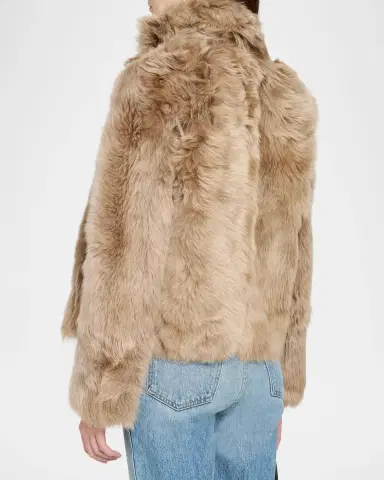 Yves Salomon Toscana Shearling Short Jacket | Thumbnail 3 Yves Salomon Toscana Shearling Short Jacket | Thumbnail 3