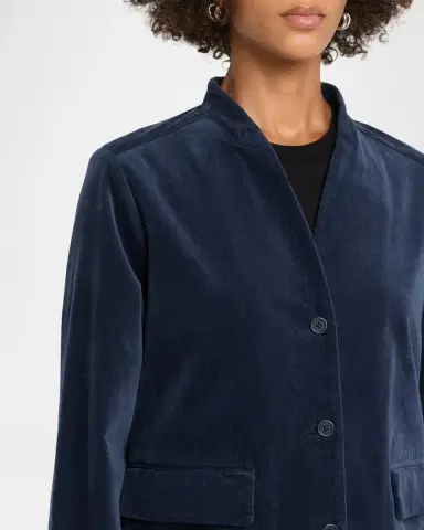 Eileen Fisher Button-Front Corduroy Jacket | Thumbnail 5 Eileen Fisher Button-Front Corduroy Jacket | Thumbnail 5