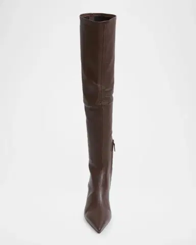 Simkhai 35mm Joni Stretch Leather Over-The-Knee Boots | Thumbnail 3 Simkhai 35mm Joni Stretch Leather Over-The-Knee Boots | Thumbnail 3
