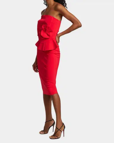 Chiara Boni La Petite Robe Hebe Strapless Embellished Jersey Dress | Thumbnail 7 Chiara Boni La Petite Robe Hebe Strapless Embellished Jersey Dress | Thumbnail 7