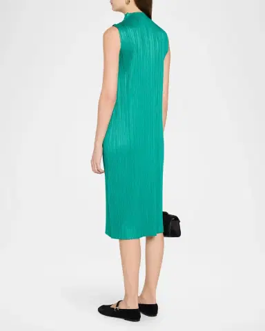 Issey Miyake Ribbed Midi Dress | Thumbnail 3