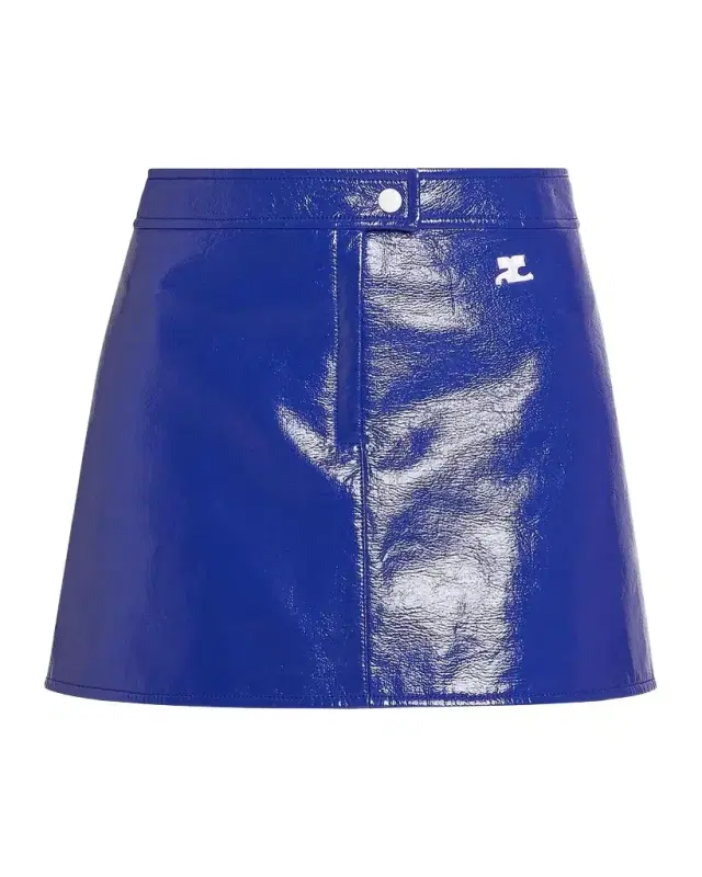 Courrèges Vinyle Reedition Mini Skirt