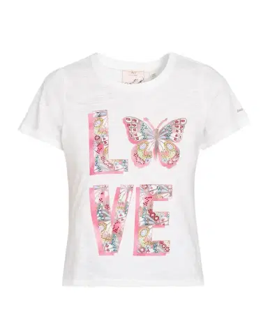 Cinq à Sept Heatset Butterfly Cotton T-Shirt | Thumbnail 1