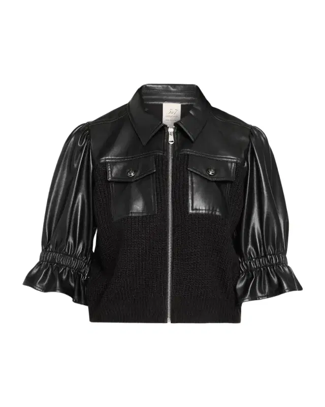 Holly Mixed Media Jacket