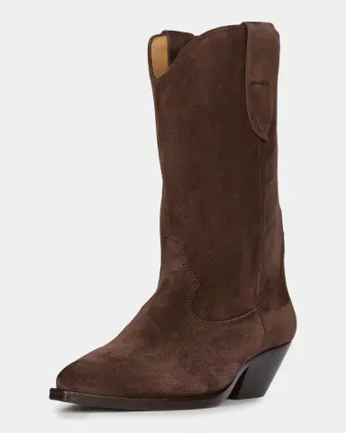 Isabel Marant Duerto Suede Western Boots | Thumbnail 5 Isabel Marant Duerto Suede Western Boots | Thumbnail 5