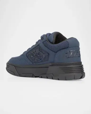 AMIRI Men's Ma-94 Leather and Mesh Sneakers | Thumbnail 2