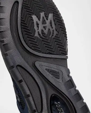 AMIRI Men's Ma-94 Leather and Mesh Sneakers | Thumbnail 3
