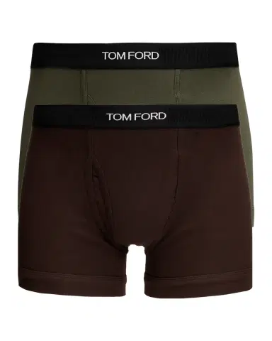 Tom Ford Men's 2-Pack Solid Jersey Boxer Briefs | Thumbnail 2