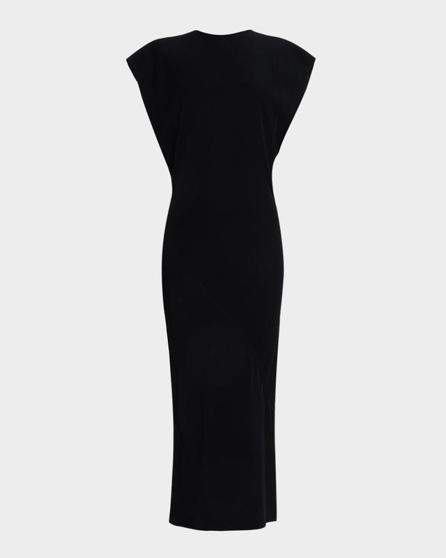 Relaxed Body-Con Midi Dress