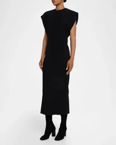 Co Relaxed Body-Con Midi Dress | Thumbnail 4