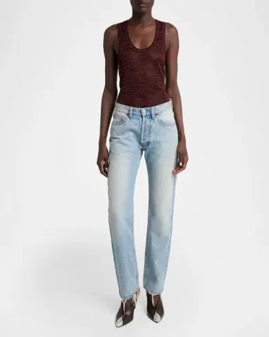 Isabel Marant Cevara Metallic Striped Tank Top | Thumbnail 2