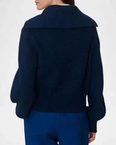 Varley Maura Half-Zip Ribbed Knit Pullover | Thumbnail 3 Varley Maura Half-Zip Ribbed Knit Pullover | Thumbnail 3