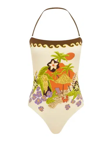ALÉMAIS Island Cove Bandeau One-Piece Swimsuit | Thumbnail 1 ALÉMAIS Island Cove Bandeau One-Piece Swimsuit | Thumbnail 1