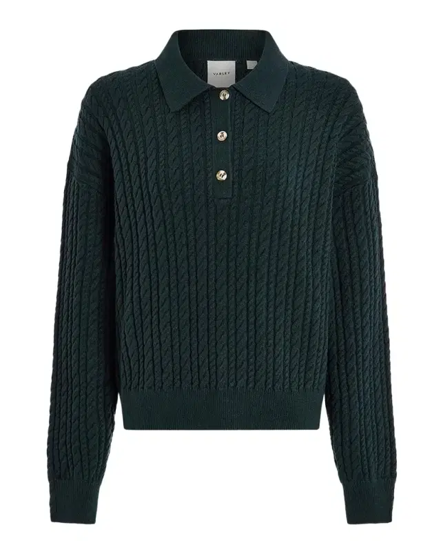 Dottie Knit Polo Sweater
