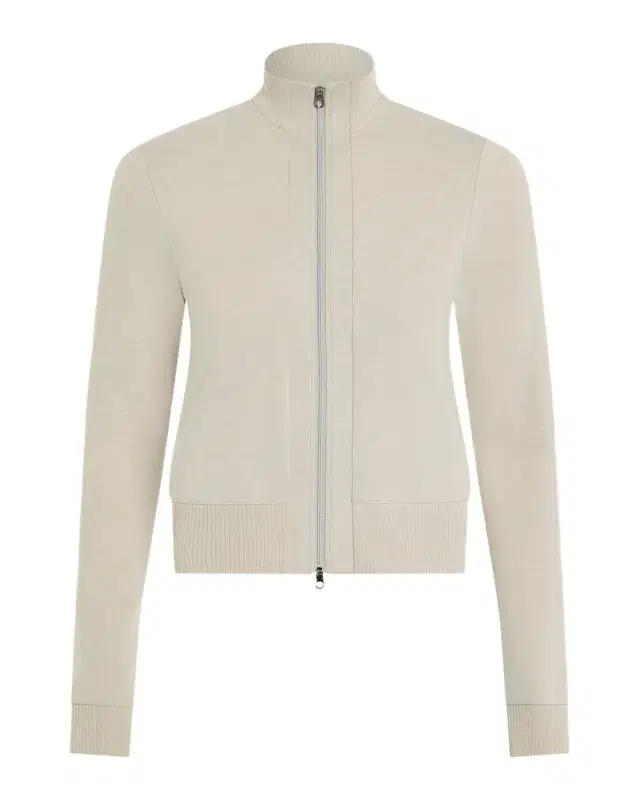 Rufus Cropped Zip Cardigan
