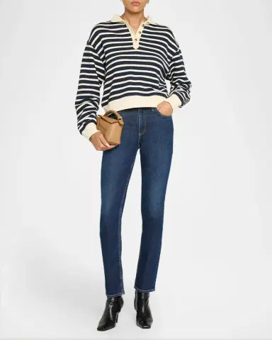 rag & bone Vintage Terry Striped Polo | Thumbnail 2