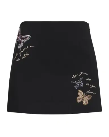 Cinq à Sept Heatset Butterfly Mini Skirt | Thumbnail 1
