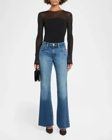 Moussy Vintage 70S Flare Light Wash Jeans | Thumbnail 2 Moussy Vintage 70S Flare Light Wash Jeans | Thumbnail 2