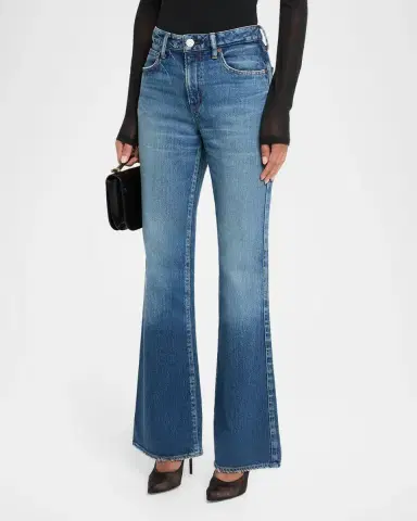 Moussy Vintage 70S Flare Light Wash Jeans | Thumbnail 4 Moussy Vintage 70S Flare Light Wash Jeans | Thumbnail 4