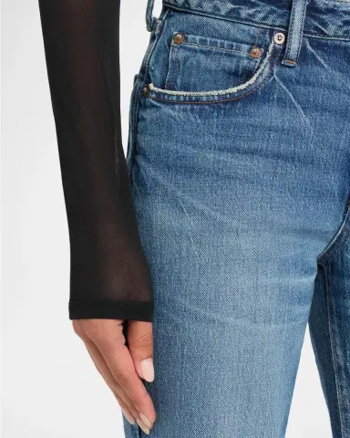 Moussy Vintage 70S Flare Light Wash Jeans | Thumbnail 5 Moussy Vintage 70S Flare Light Wash Jeans | Thumbnail 5