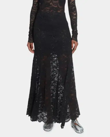 Rabanne Lace A-Line Maxi Skirt | Thumbnail 4 Rabanne Lace A-Line Maxi Skirt | Thumbnail 4