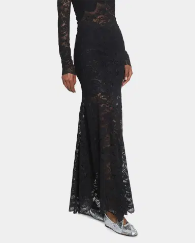 Rabanne Lace A-Line Maxi Skirt | Thumbnail 6 Rabanne Lace A-Line Maxi Skirt | Thumbnail 6