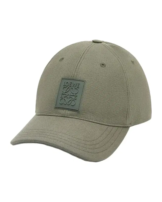 Loewe Men's Anagram Patch Cotton Baseball Cap