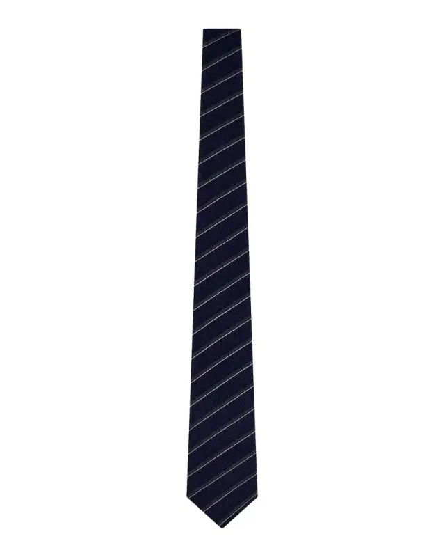 Giorgio Armani Varsity Striped Silk Tie