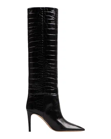Paris Texas 85mm Mock-Croc Stiletto Knee Boots | Thumbnail 2 Paris Texas 85mm Mock-Croc Stiletto Knee Boots | Thumbnail 2