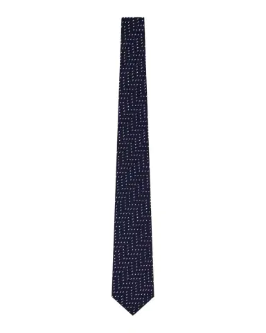 Giorgio Armani Chevron Silk Tie | Thumbnail 1