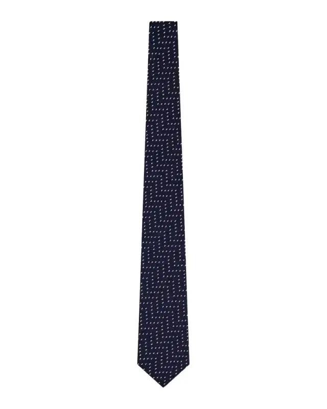 Giorgio Armani Chevron Silk Tie