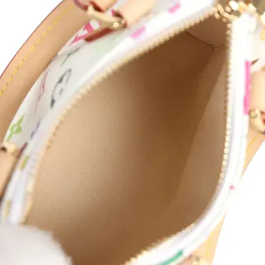 Louis Vuitton Louis Vuitton X Murakami Nano Speedy Bag White Multicolor Monogram Gold Hardware | Thumbnail 8 Louis Vuitton Louis Vuitton X Murakami Nano Speedy Bag White Multicolor Monogram Gold Hardware | Thumbnail 8