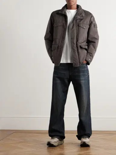 Stone Island STONE ISLAND GHOST Garment-Dyed Padded David Light-TC Field Jacket - Men | Thumbnail 2 Stone Island STONE ISLAND GHOST Garment-Dyed Padded David Light-TC Field Jacket - Men | Thumbnail 2