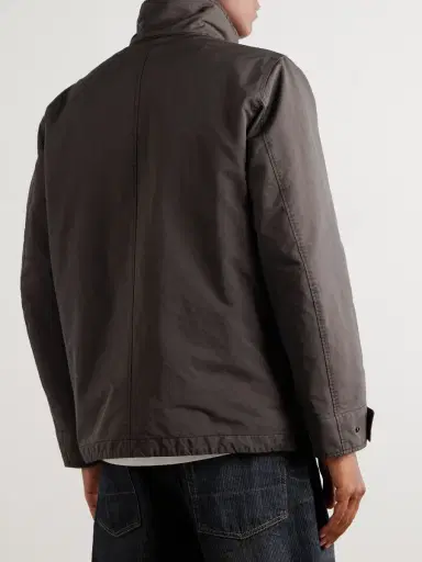 Stone Island STONE ISLAND GHOST Garment-Dyed Padded David Light-TC Field Jacket - Men | Thumbnail 4 Stone Island STONE ISLAND GHOST Garment-Dyed Padded David Light-TC Field Jacket - Men | Thumbnail 4